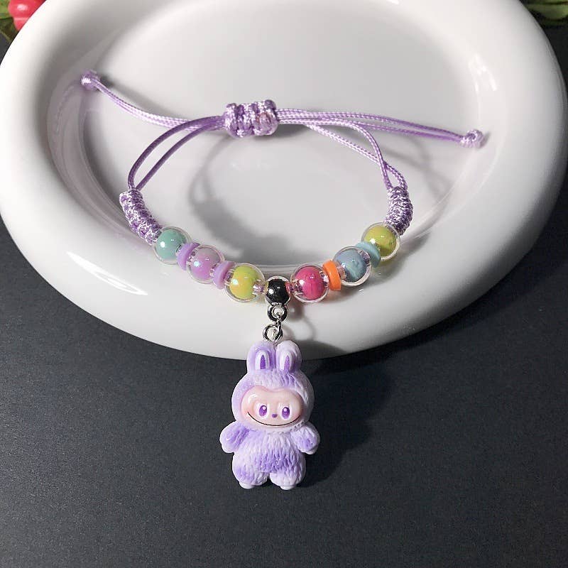 Little Trendy - Creative hand-woven Labub bracelet for girls
