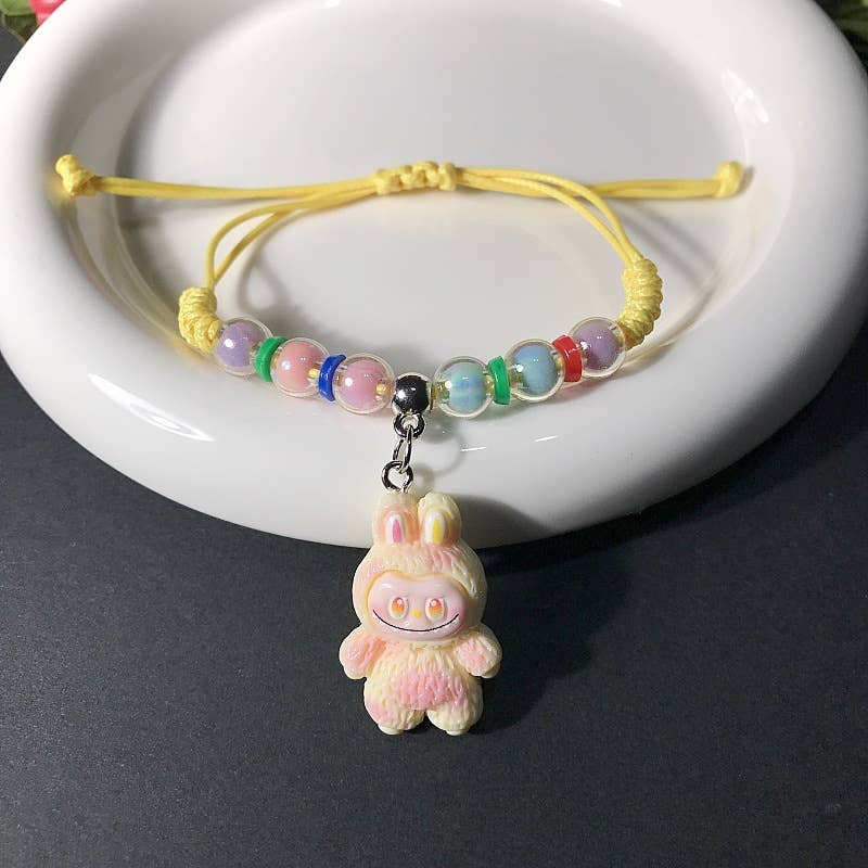 Little Trendy - Creative hand-woven Labub bracelet for girls