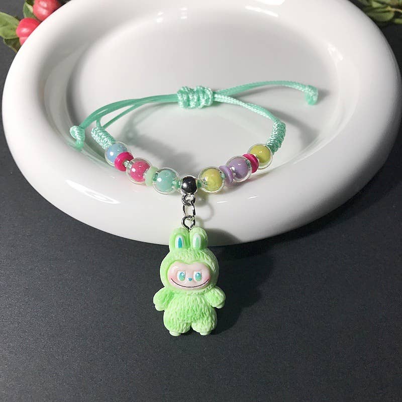 Little Trendy - Creative hand-woven Labub bracelet for girls